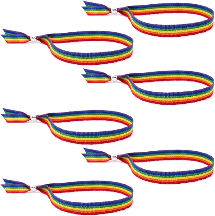 pulseras de hilo arcoiris